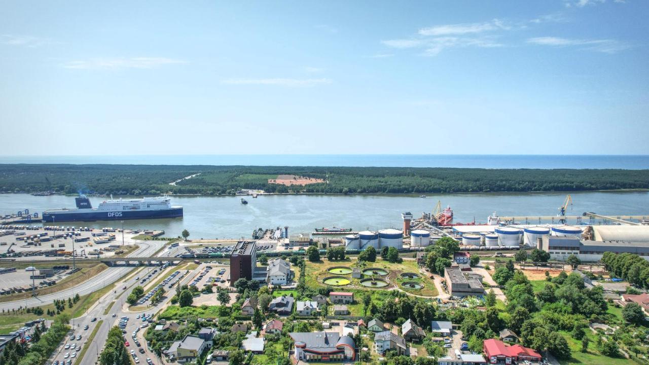 Sea View Apartment On 19Th Floor Klaipėda Buitenkant foto