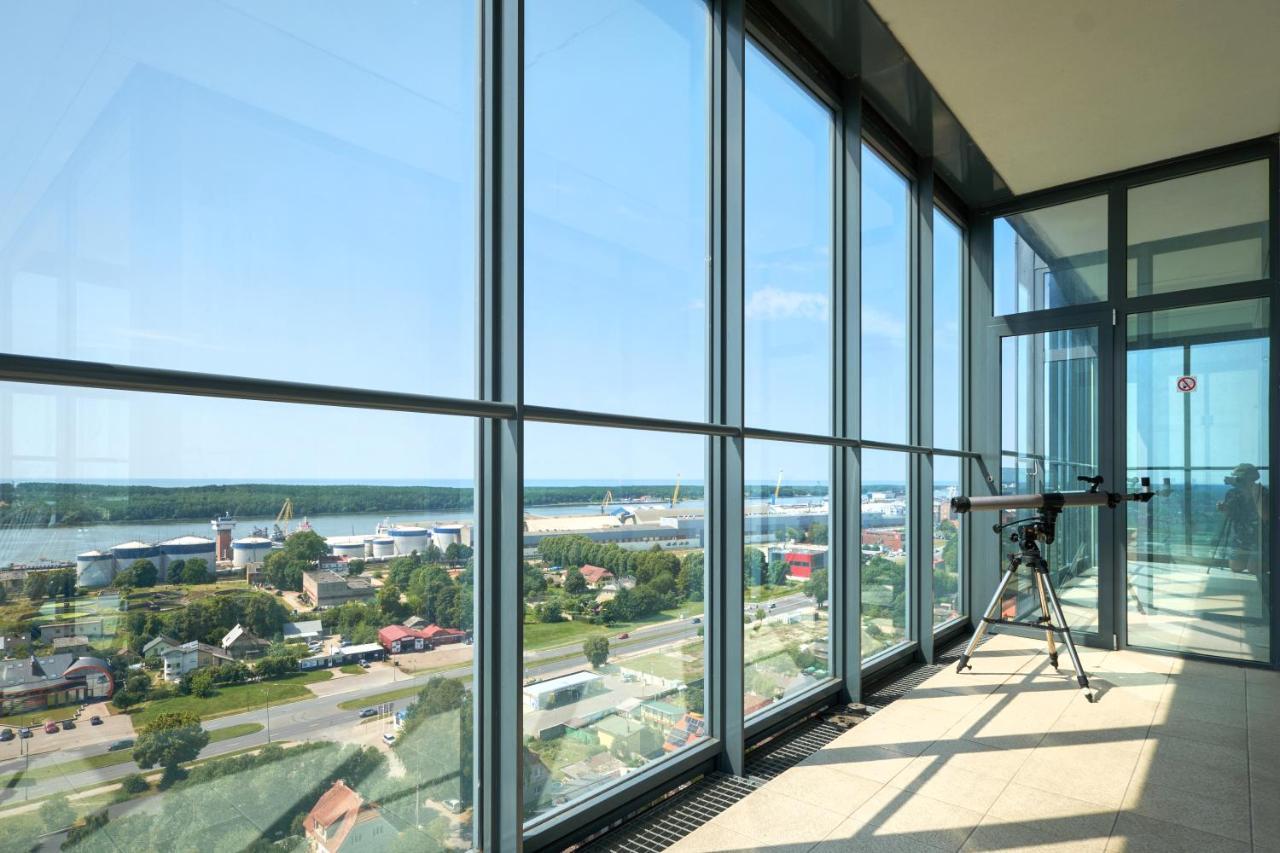 Sea View Apartment On 19Th Floor Klaipėda Buitenkant foto